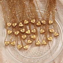 Load image into Gallery viewer, Stainless Steel Heart Letters