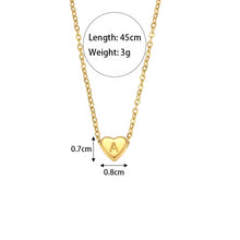 Load image into Gallery viewer, Stainless Steel Heart Letters