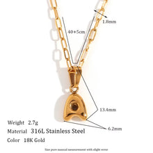 Load image into Gallery viewer, Mini Bubble Letters Gold