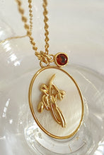 Load image into Gallery viewer, Flower Shell Pendant Copper Necklace